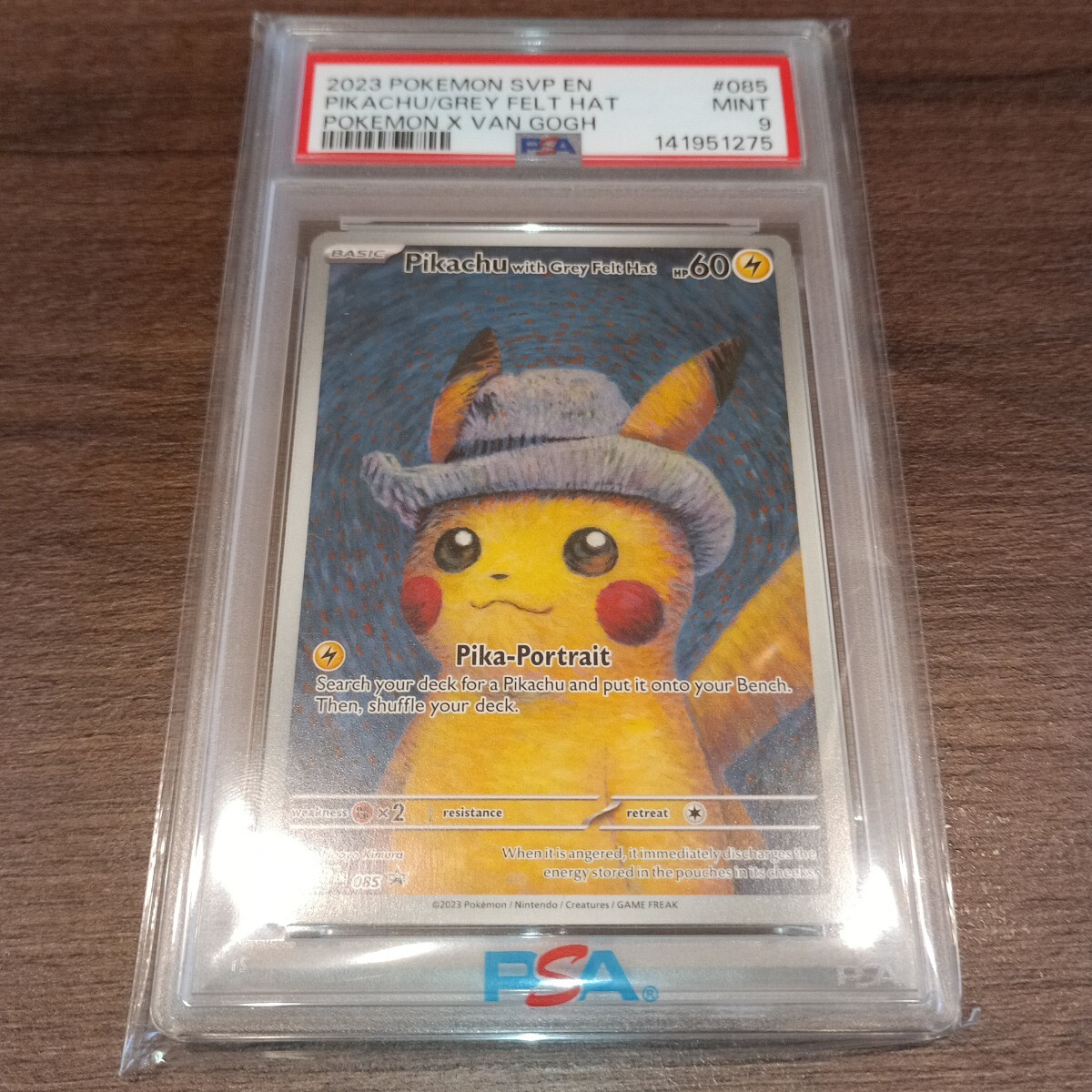 Yahoo!オークション -「ゴッホピカチュウpsa9」(おもちゃ、ゲーム) の