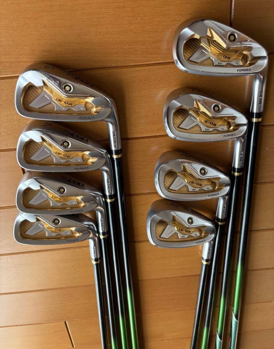 Yahoo!オークション -「ホンマ ベレス is-02」(アイアン) (男性右きき