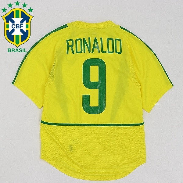 Yahoo!オークション - 「ブラジル ロナウド ユニフォーム」の落札相場
