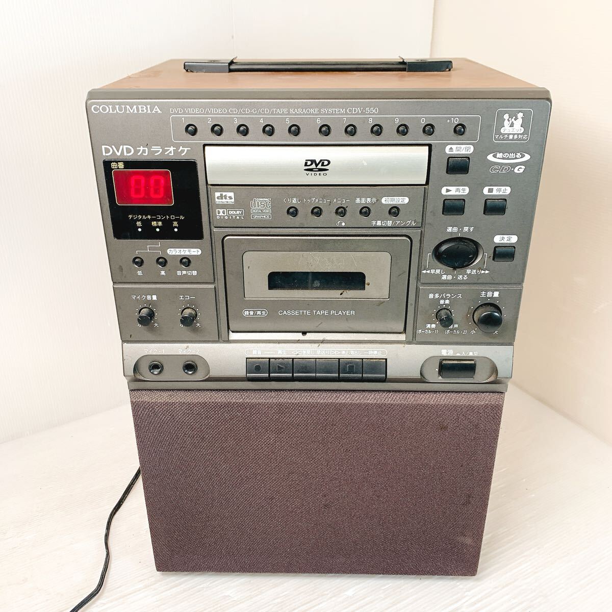 Yahoo!オークション -「denon cdv-550 dvdカラオケシステム」の落札