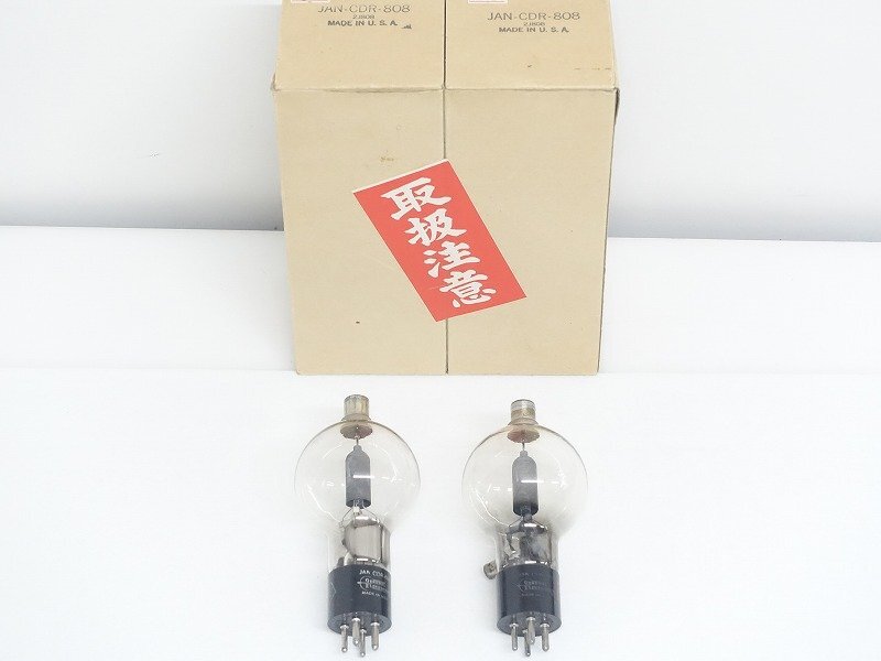Yahoo!オークション -「808」(真空管) (真空管アンプ)の落札相場・落札価格