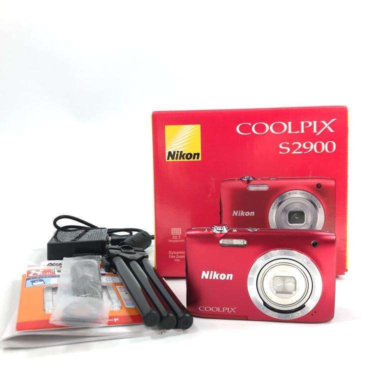 Yahoo!オークション -「nikon デジタルカメラ coolpix s2900」の落札