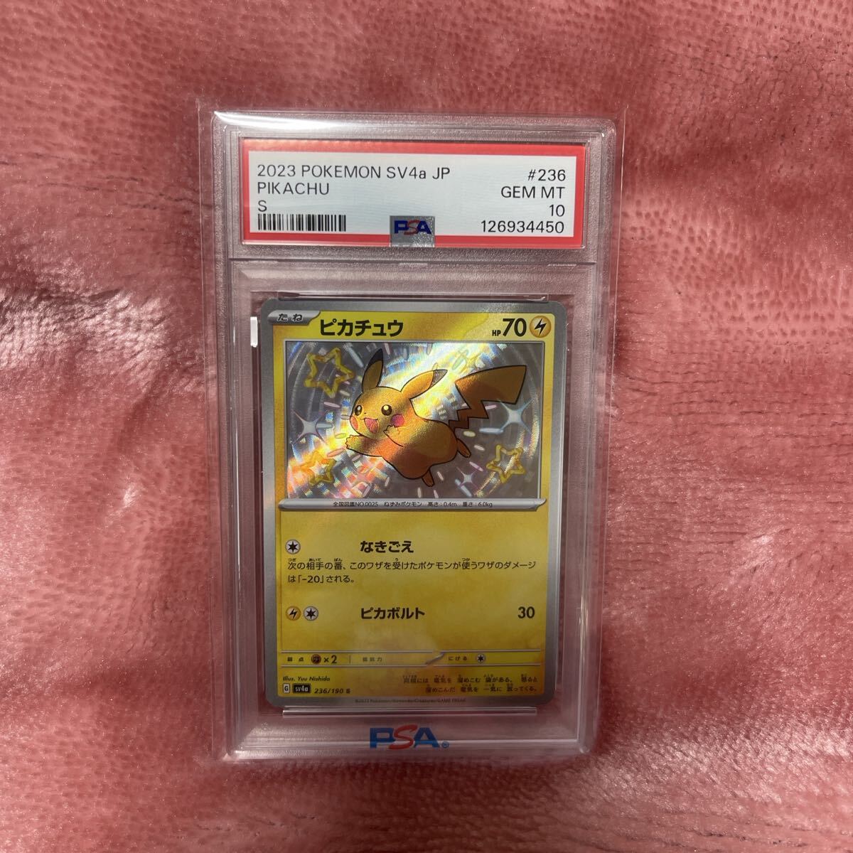 Yahoo!オークション -「色違いピカチュウpsa10」の落札相場・落札価格