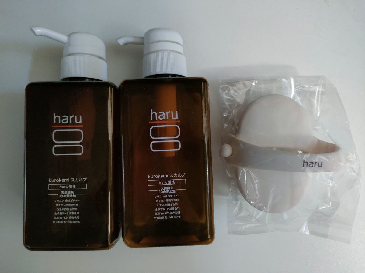 haru kurokami シャンプー ラベンダー ポンプ 400ml×3個｜Yahoo!フリマ