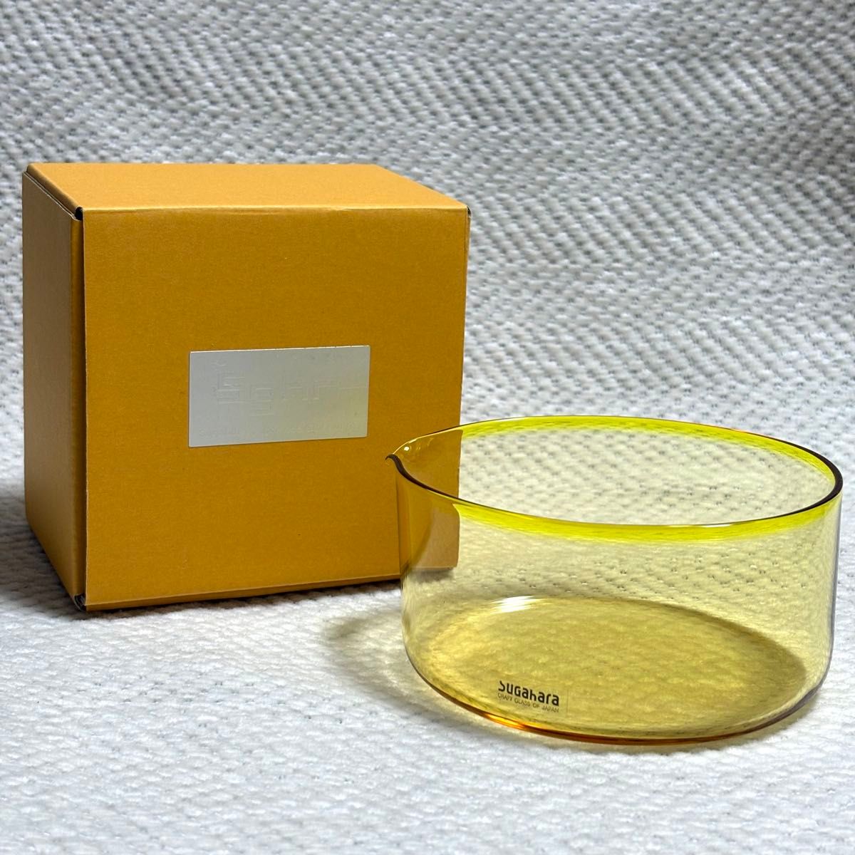 極美品】sghr スガハラ 菅原硝子 キャンドルスタンド 希少 一点物