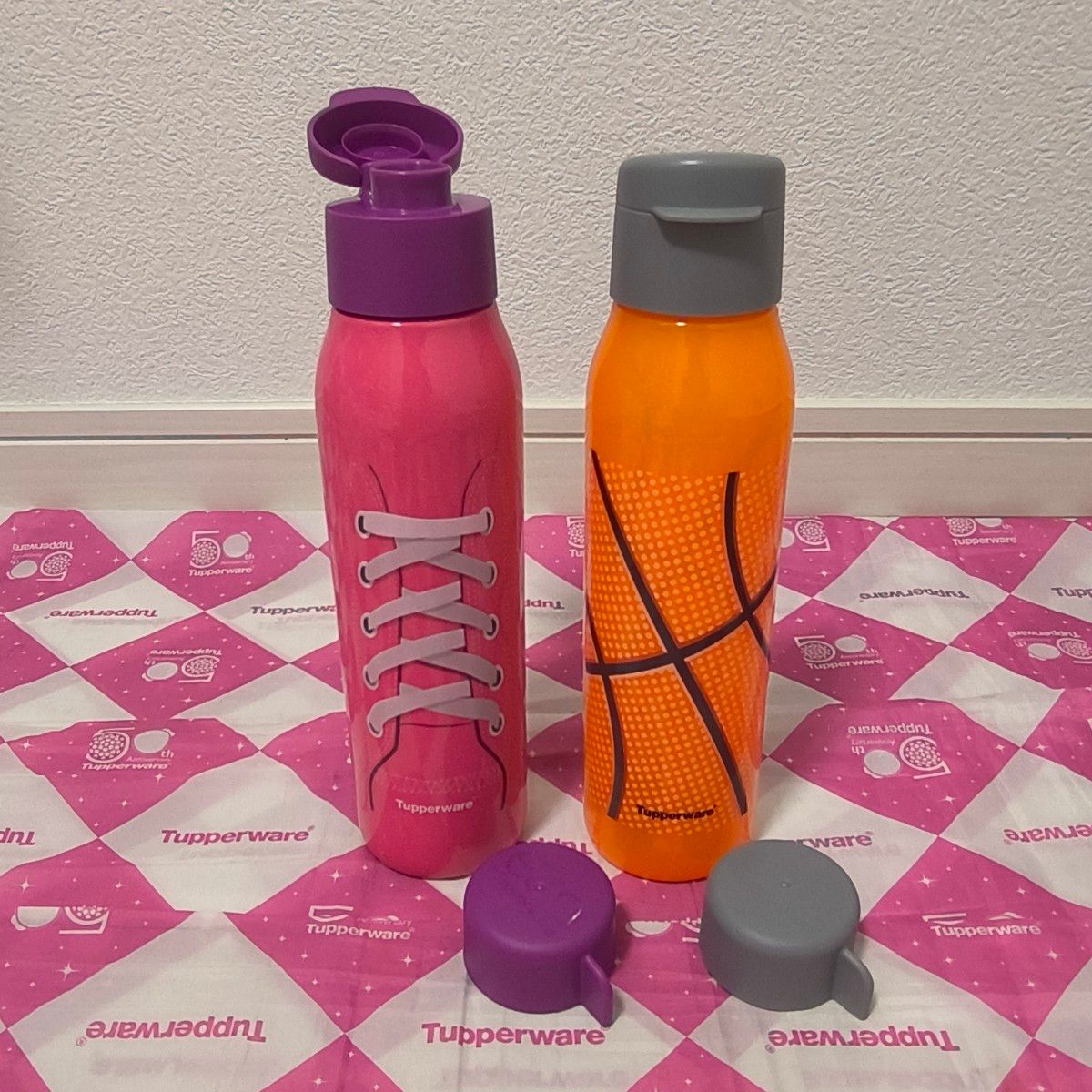 タッパーウェア フリーザーエコボトル 880mL（4個）冷蔵・冷凍