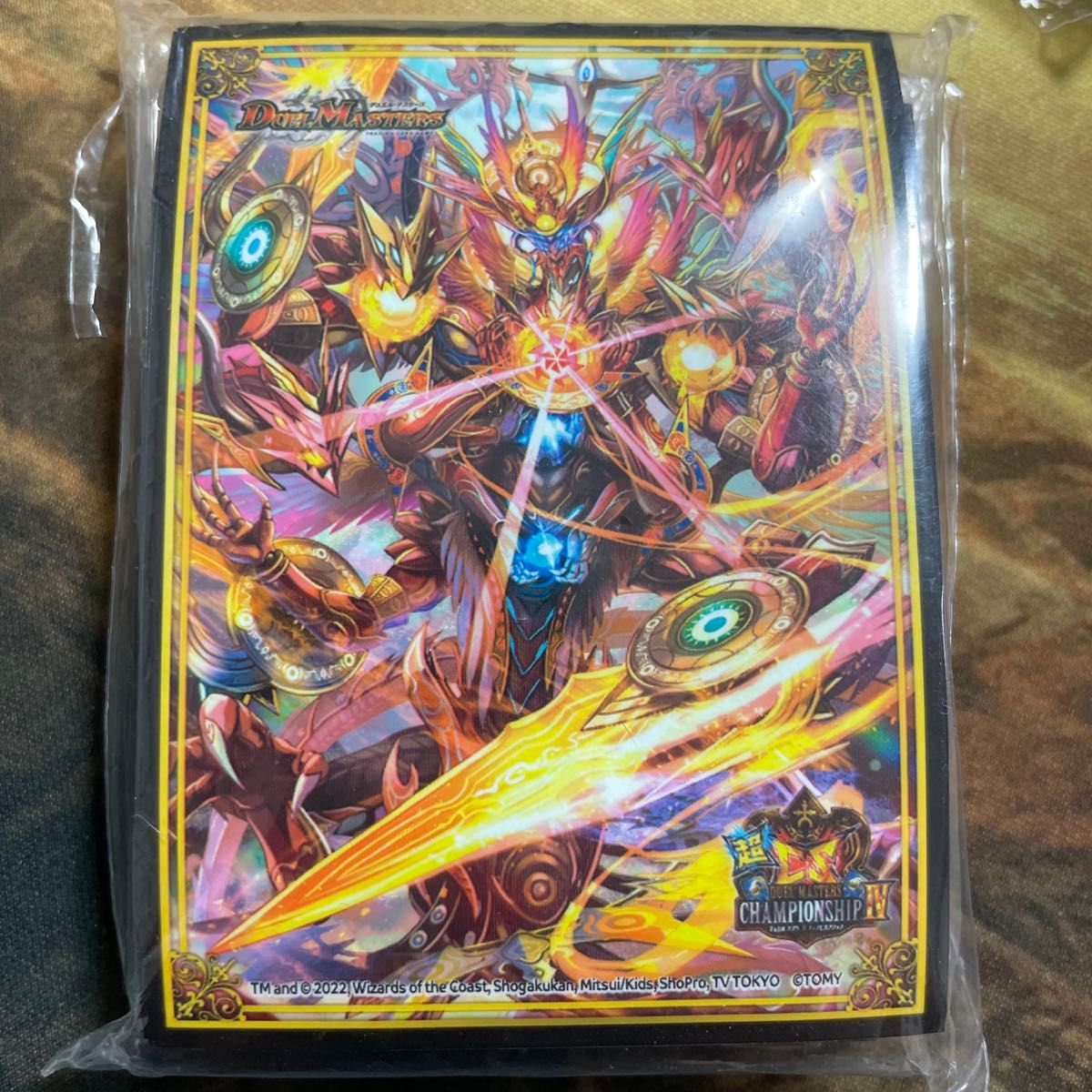 デュエルマスターズ 超CS スリーブ 超神羅星アポロヌス・ドラゲリオン