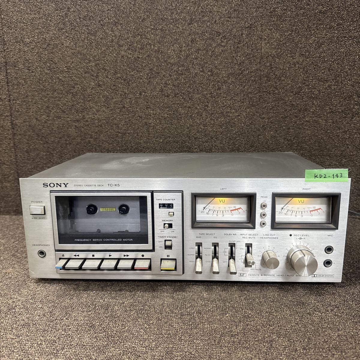 Yahoo!オークション -「sony tc-k5」の落札相場・落札価格