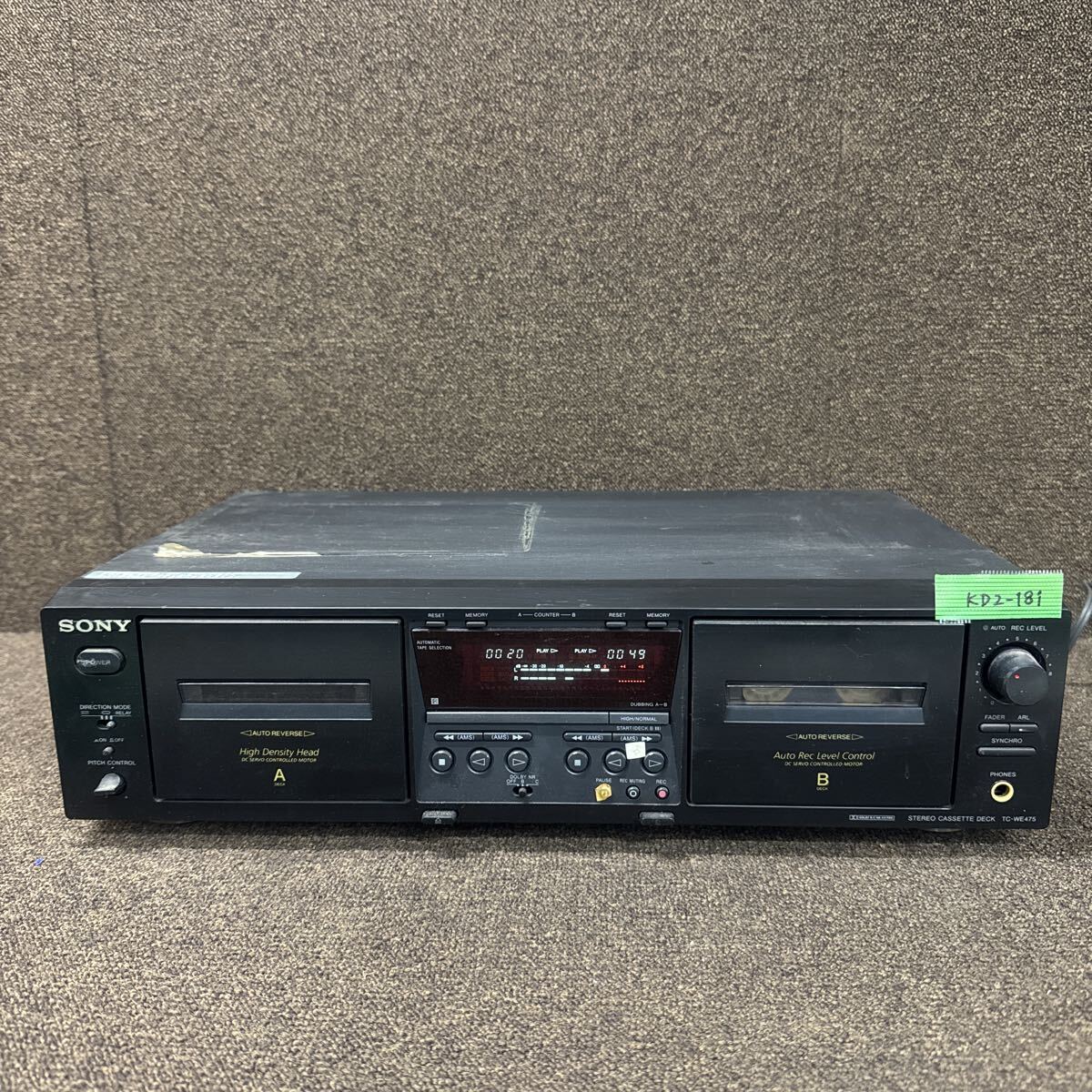 2026年最新】Yahoo!オークション -sony tc-we475の中古品・新品・未