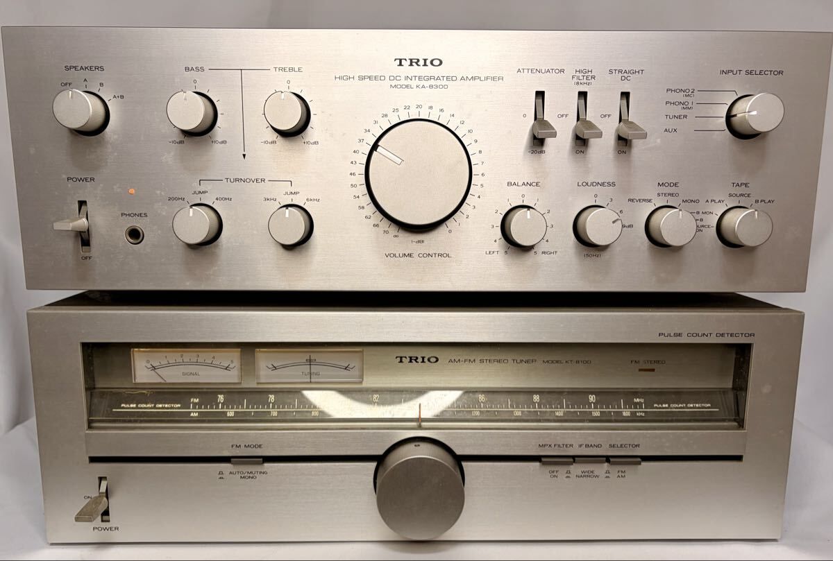 Yahoo!オークション -「trioセット」(オーディオ機器) の落札相場