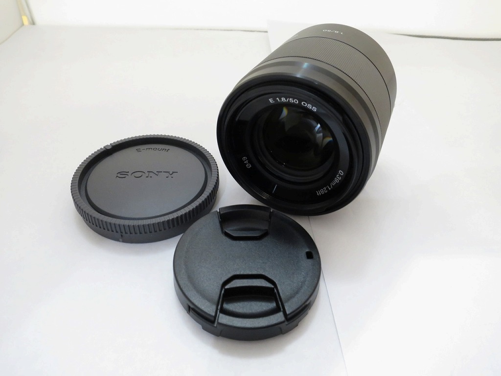 SONY E 50mm F1.8 OSS SEL50F18 (B) [ブラック] オークション比較