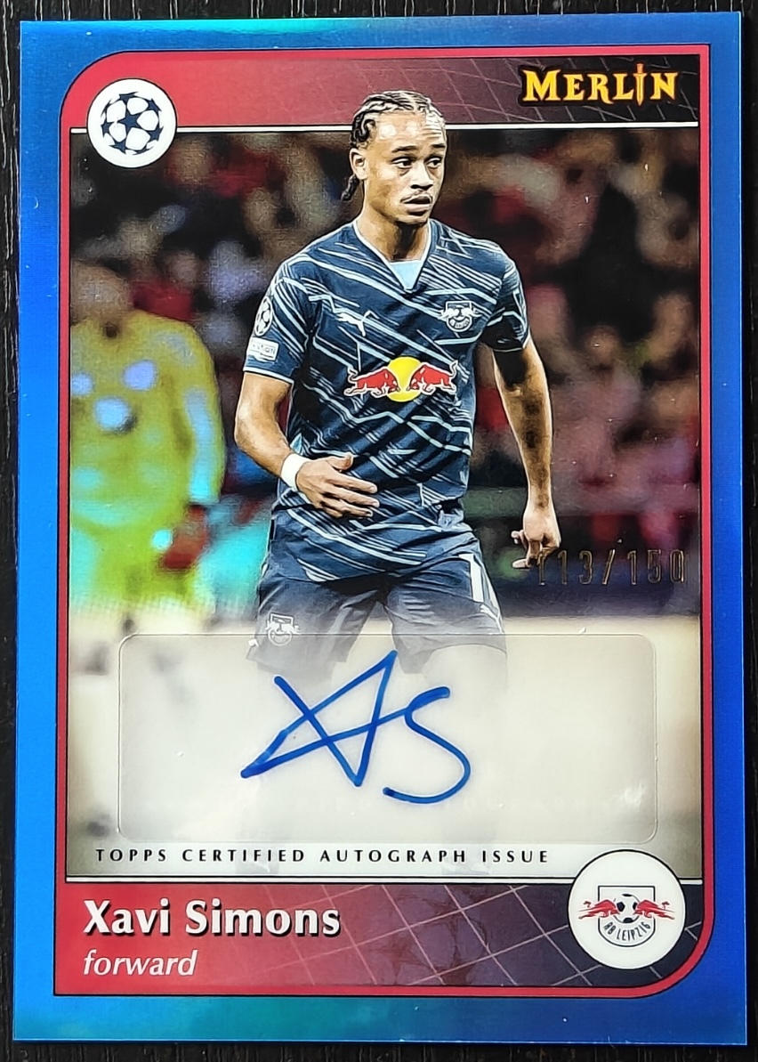 Yahoo!オークション -「xavi simons」の落札相場・落札価格