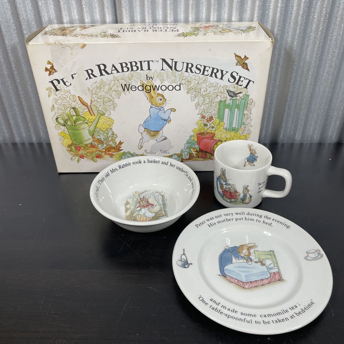 Yahoo!オークション -「ウェッジウッド ピーターラビット ボウル」の