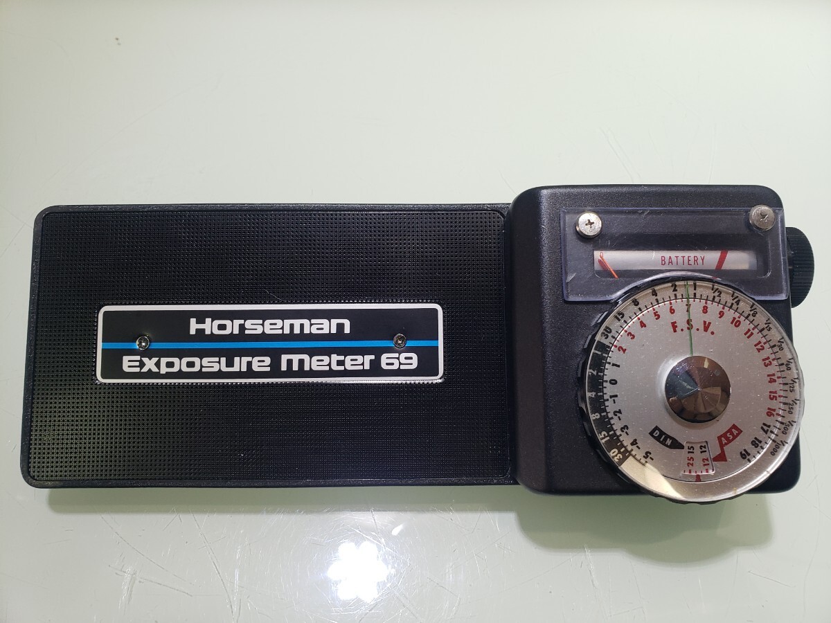 フィルムカメラ Horseman Exposure meter 69? Horseman EXPOSUREの値段