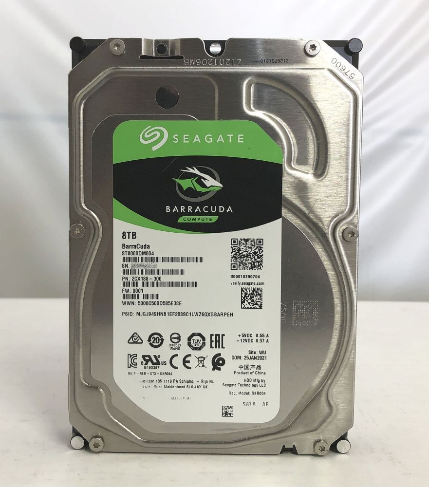 SEAGATE ST8000DM004 [8TB SATA600 5400] オークション比較 - 価格.com