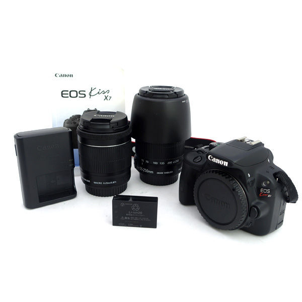 CANON EOS Kiss X7 ダブルズームキット オークション比較 - 価格.com