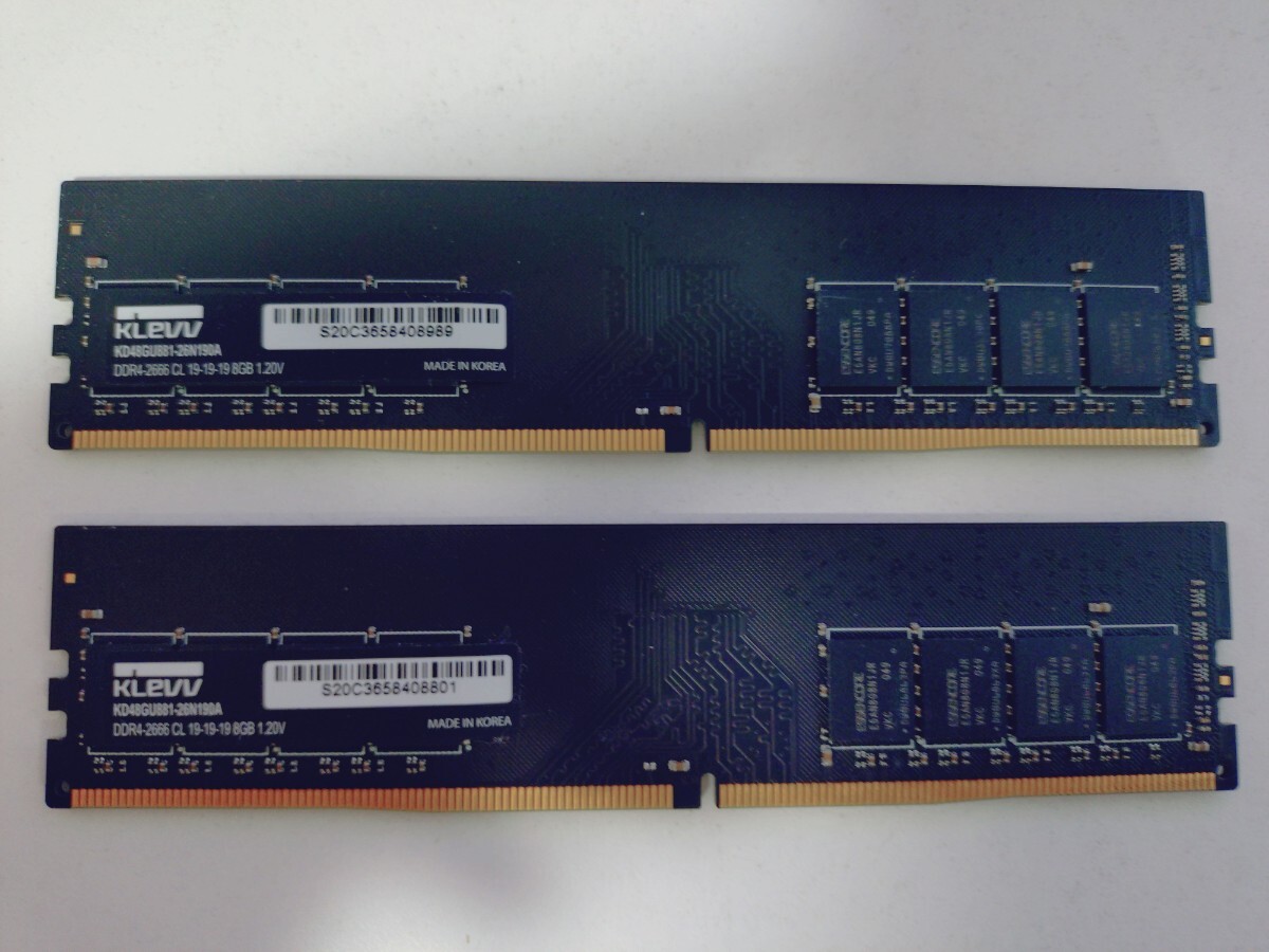 2026年最新】Yahoo!オークション -klevv ddr4の中古品・新品・未使用品一覧