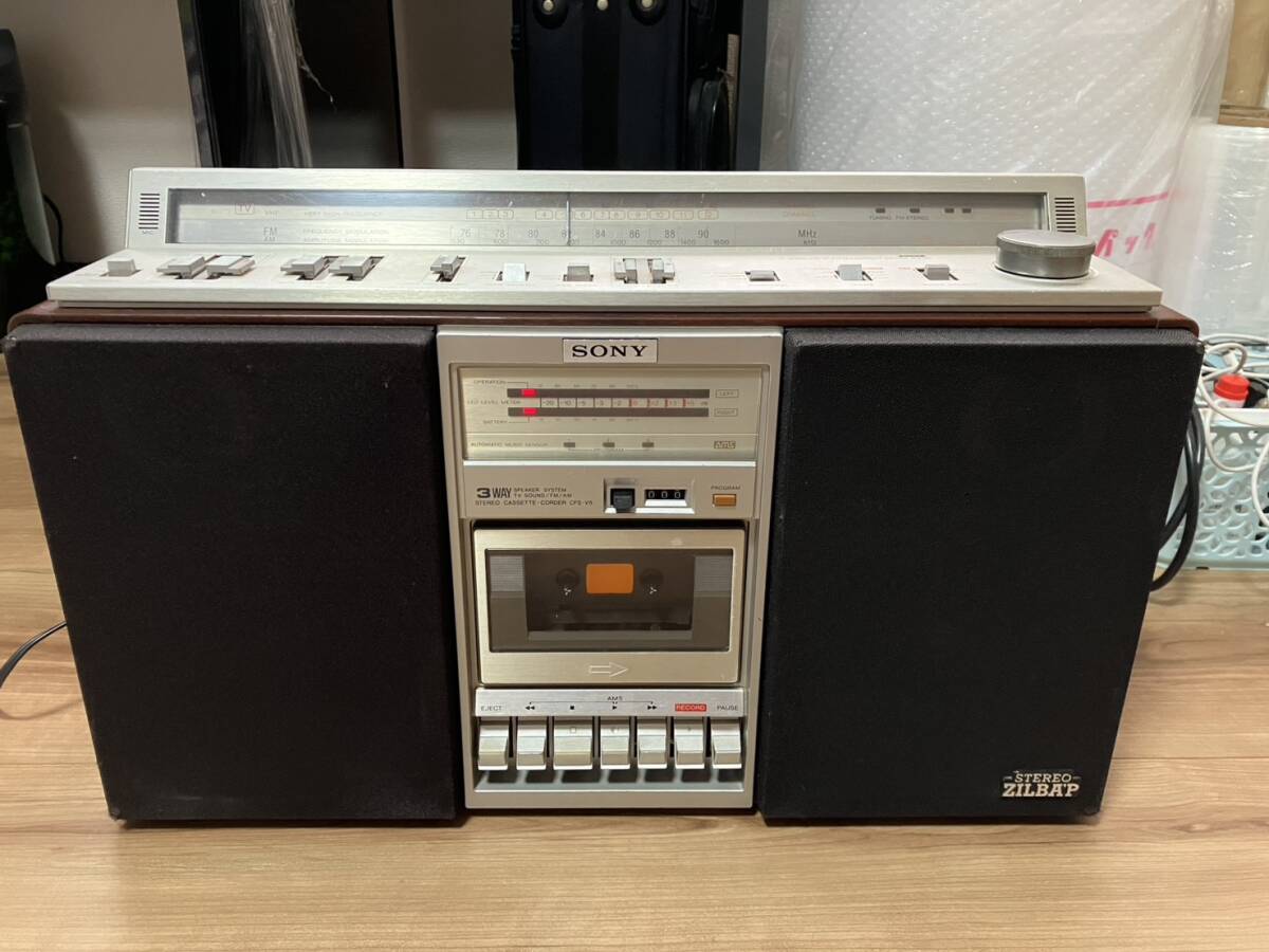 Yahoo!オークション -「sony cfs-v8」の落札相場・落札価格