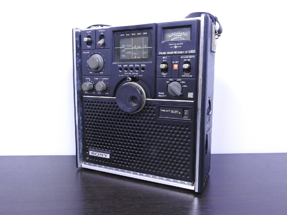 Yahoo!オークション -「ラジオ sony icf 5800」の落札相場・落札価格