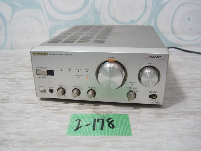 Yahoo!オークション -「onkyo a-909」の落札相場・落札価格