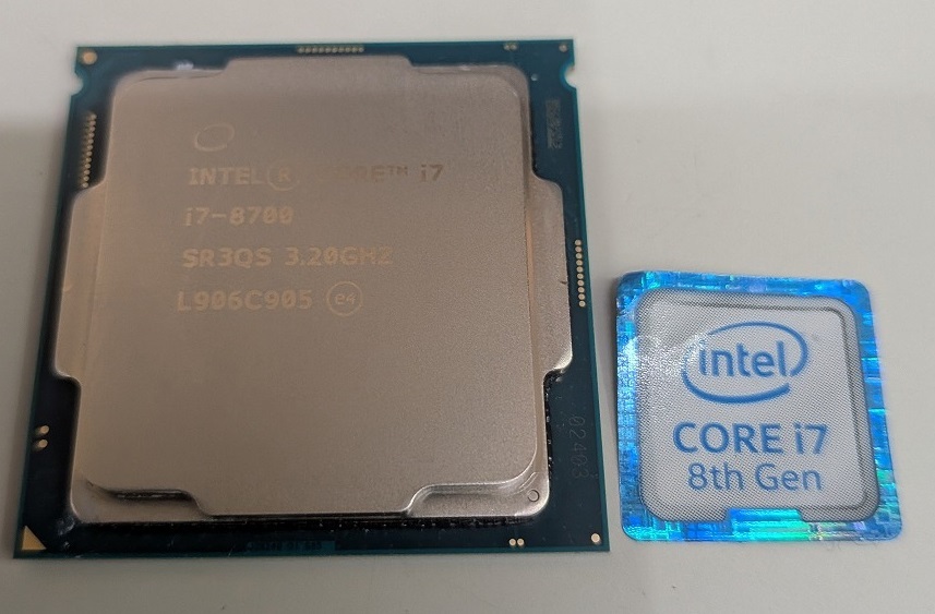 Yahoo!オークション -「core i7 8700」(CPU) (パーツ)の落札相場・落札価格