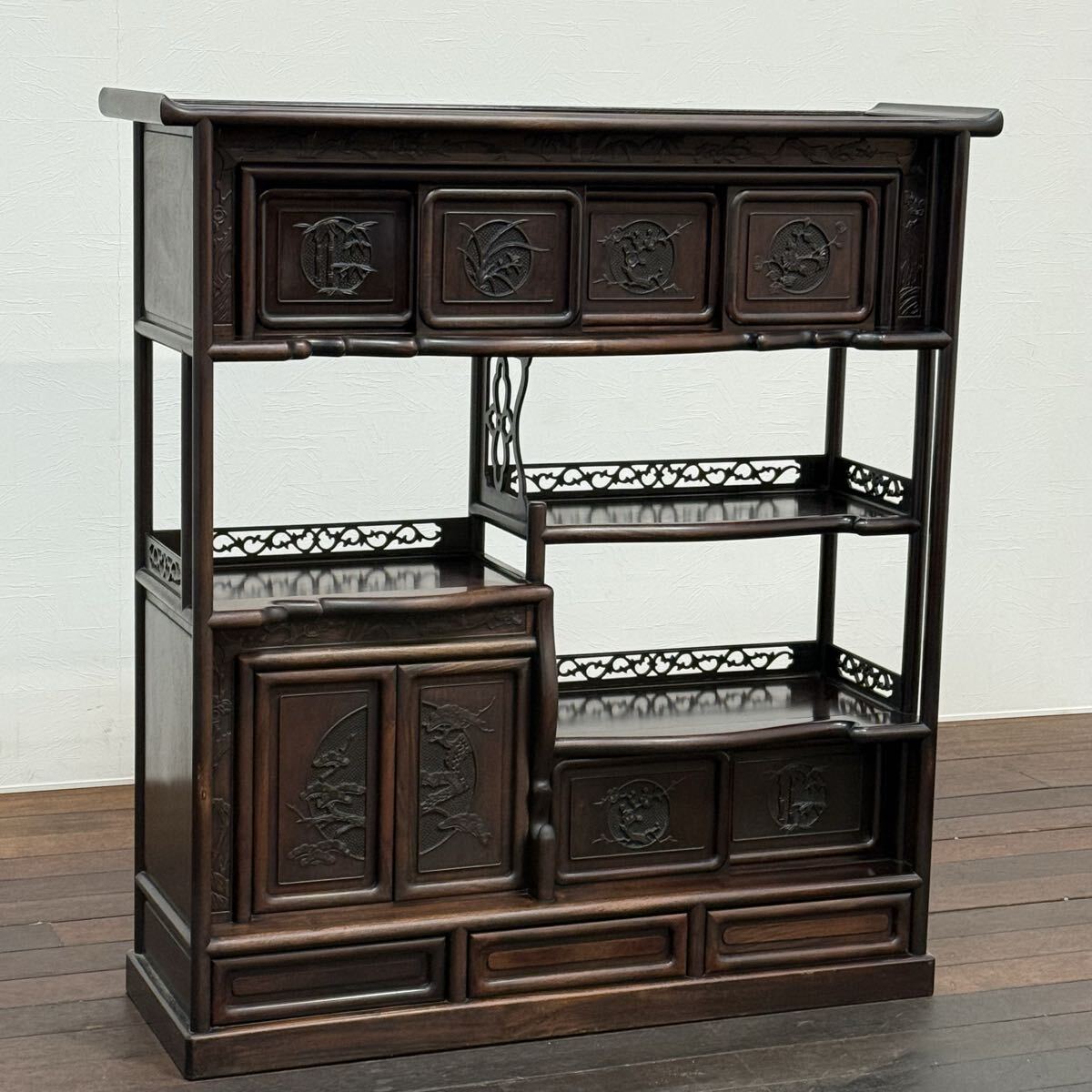 2026年最新】Yahoo!オークション -紫檀 飾り棚の中古品・新品・未使用