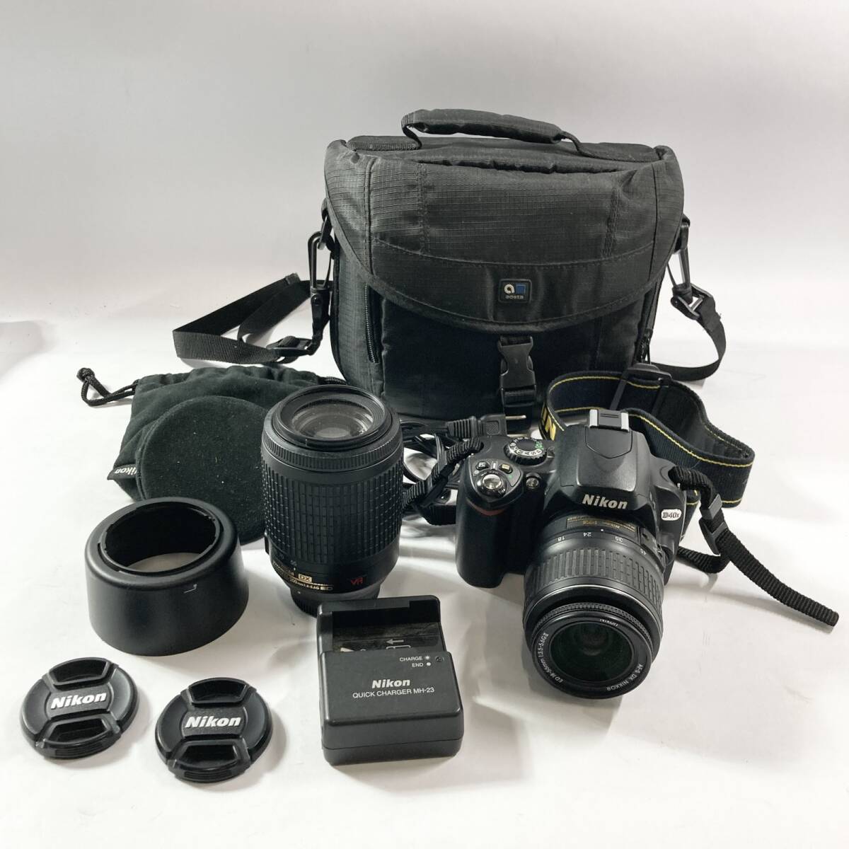 ニコン D40x ダブルズームキット オークション比較 - 価格.com