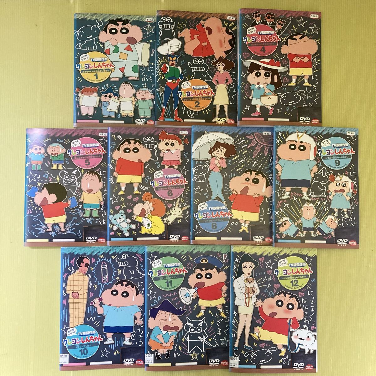 クレヨンしんちゃん 第6期シリーズTV版傑作選 全12巻 DVD｜Yahoo