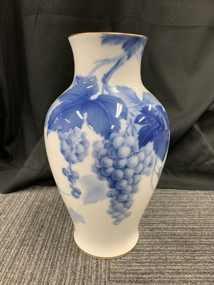 Yahoo!オークション -「大倉陶園 花瓶 葡萄」の落札相場・落札価格