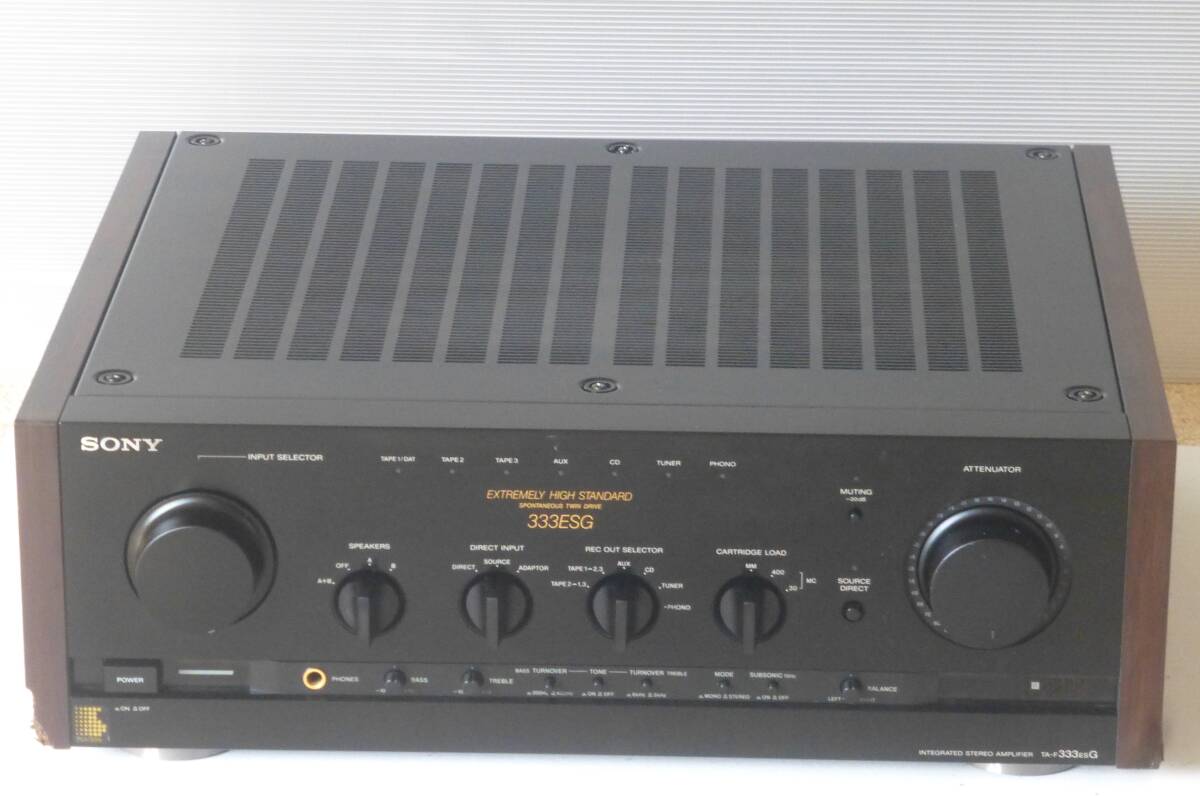 Yahoo!オークション -「sony 333esg」(アンプ) (オーディオ機器)の落札