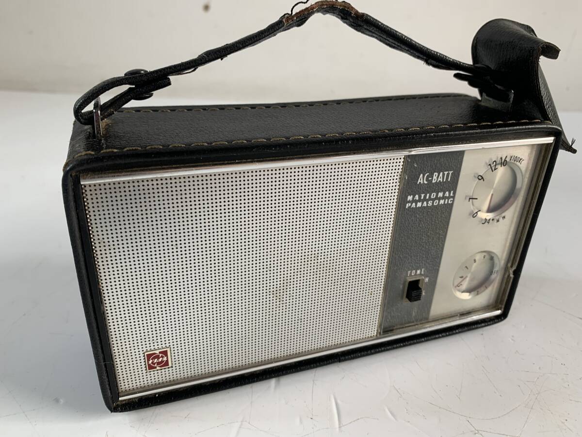 National Panasonic R-200 8トランジスタラジオ 完動品 National