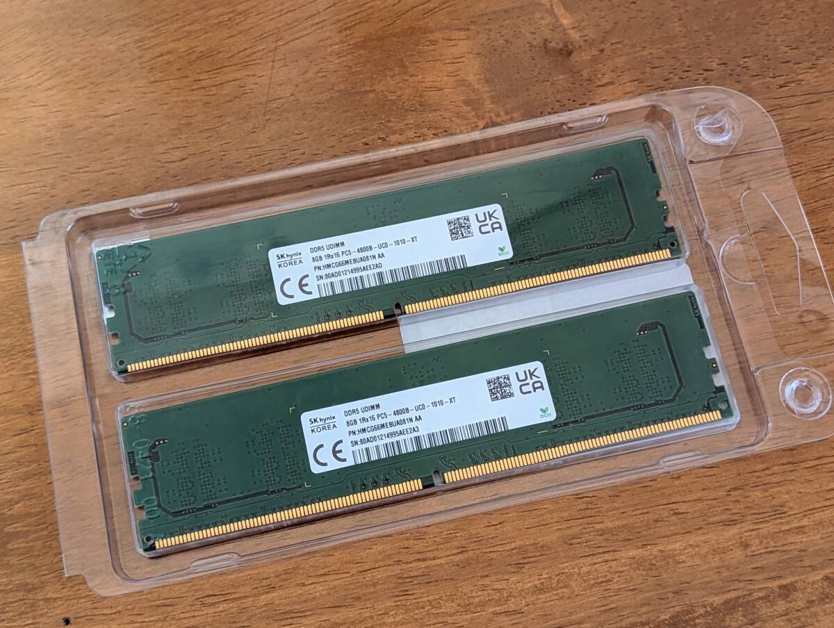 Yahoo!オークション -「ddr5 4800 16gb」の落札相場・落札価格