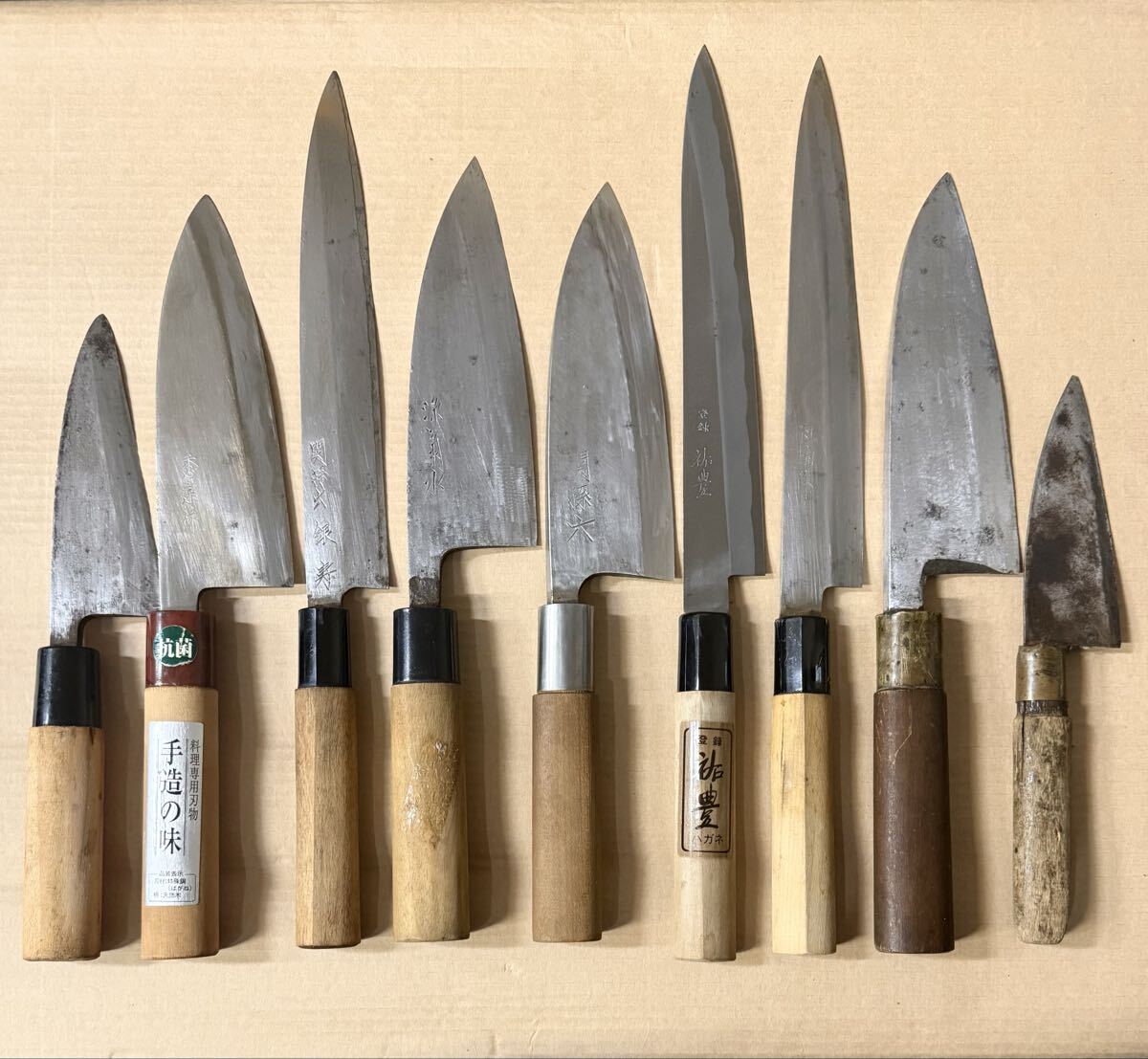 Yahoo!オークション -「包丁 牛刀」の落札相場・落札価格