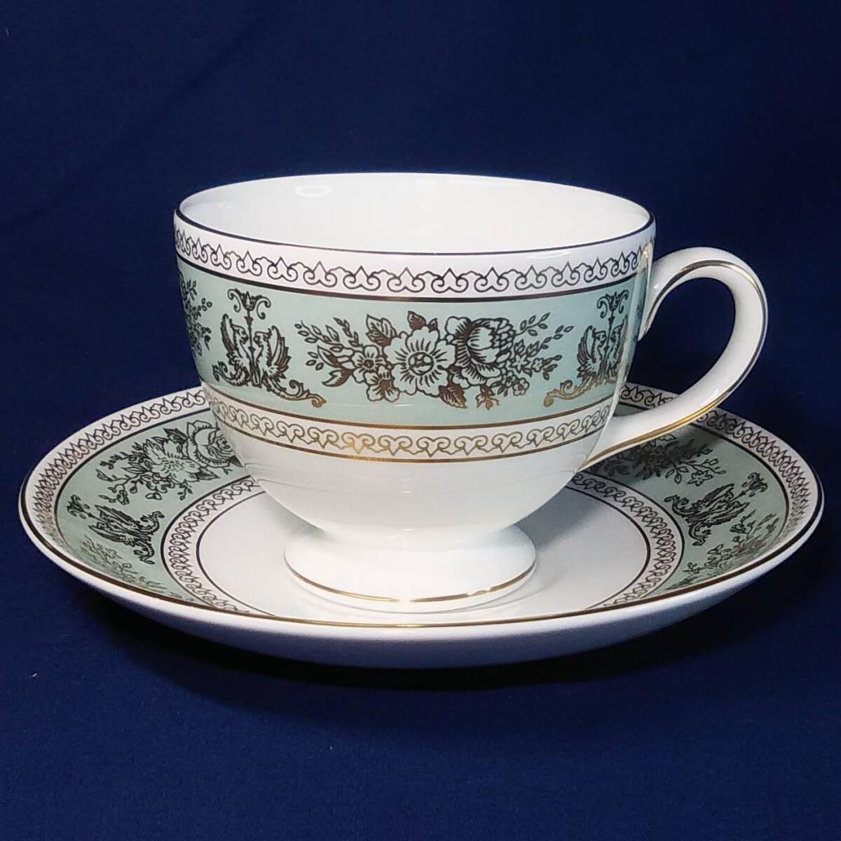 Yahoo!オークション -「ウェッジウッド コロンビアセージグリーン」の