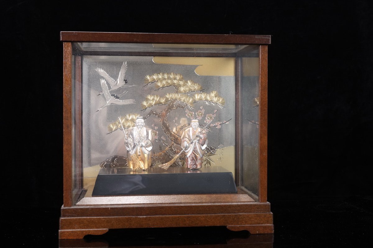 Yahoo!オークション -「高砂」(銀製) (金属工芸)の落札相場・落札価格