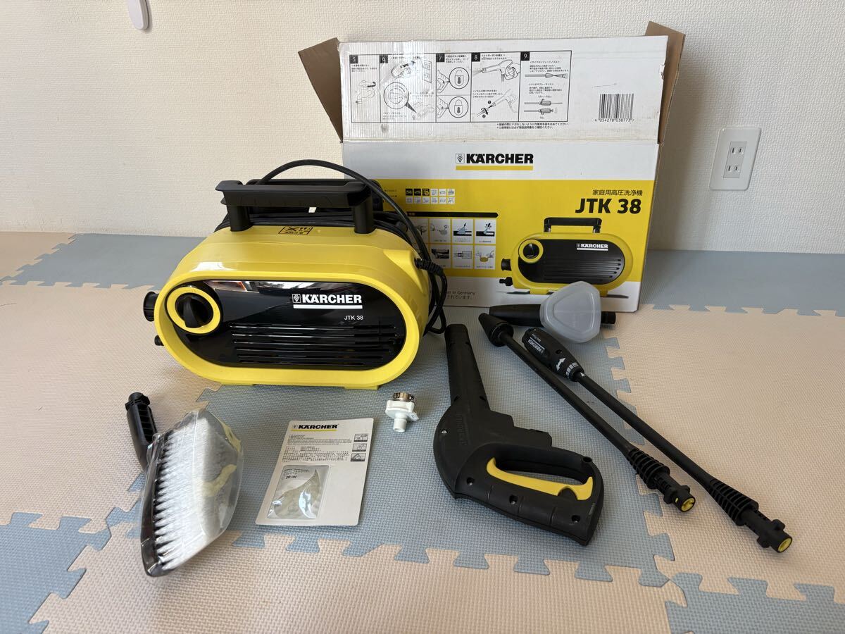 Yahoo!オークション -「ケルヒャー 高圧洗浄機jtk38」の落札相場・落札価格