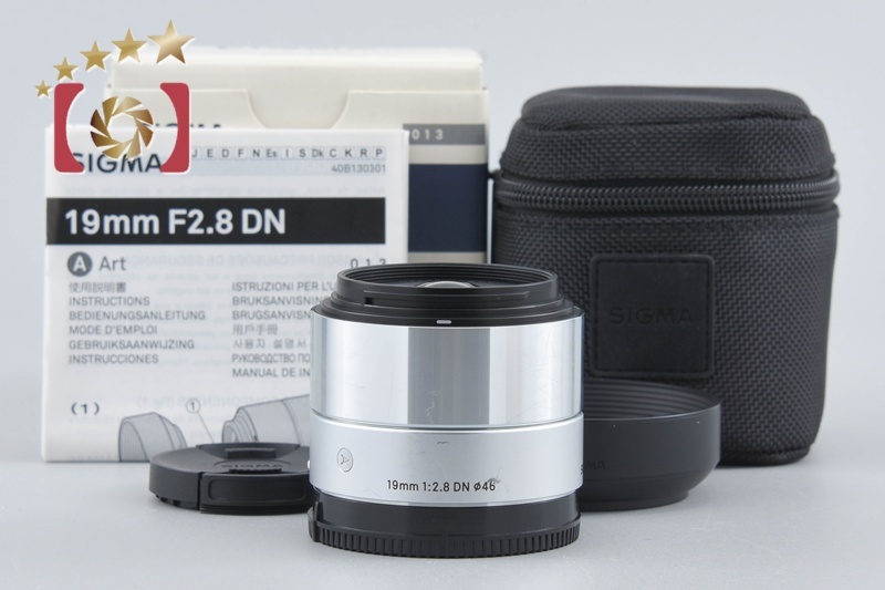 シグマ 19mm F2.8 DN シルバー [ソニー用] オークション比較 - 価格.com