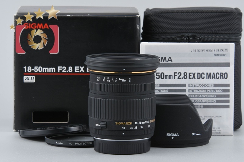 シグマ 18-50mm F2.8 EX DC (ﾆｺﾝ AF) オークション比較 - 価格.com