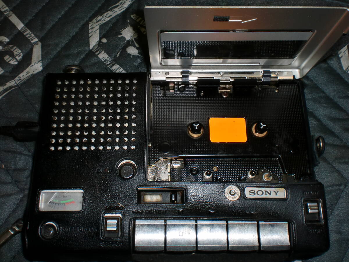 SONY メタルボディ モノラル仕様 カセットレコーダー TC-1100 S Yahoo