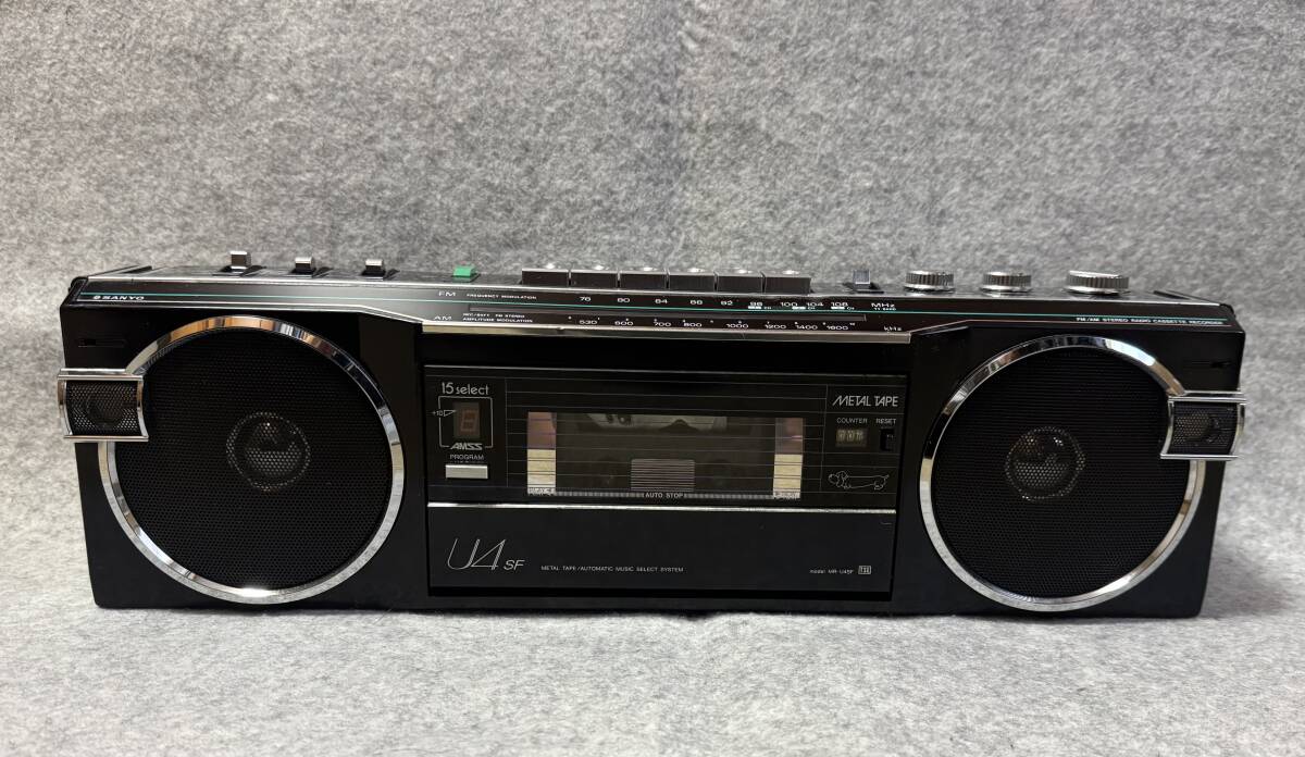 Yahoo!オークション - SANYO MR-4000 TRANS WORLD 検索)ラジカセ サン