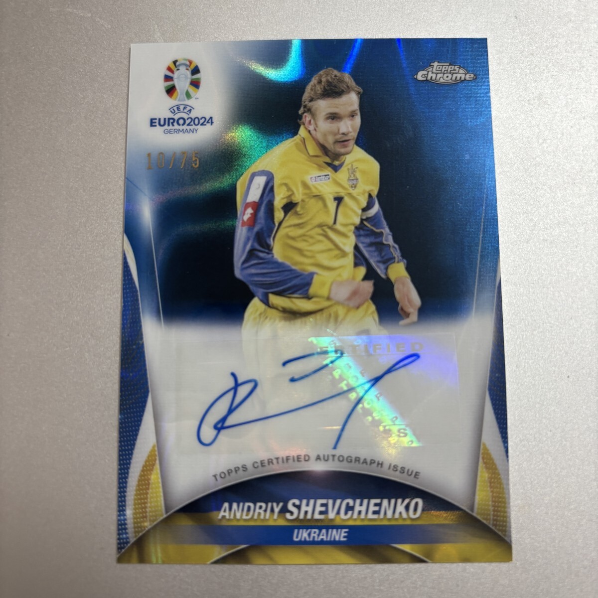 Yahoo!オークション -「シェフチェンコ サイン」の落札相場・落札価格