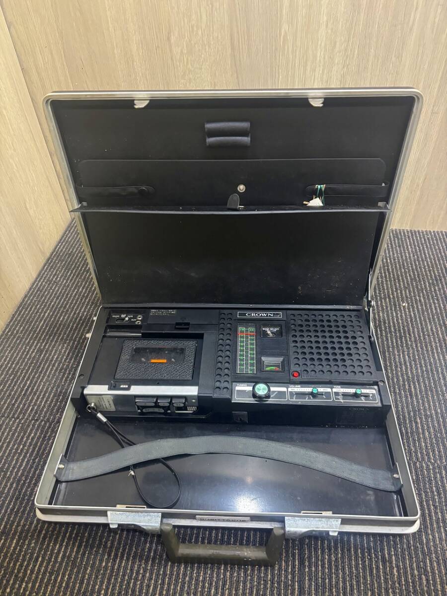 Yahoo!オークション -「アタッシュケース」(ラジカセ) (カセットデッキ