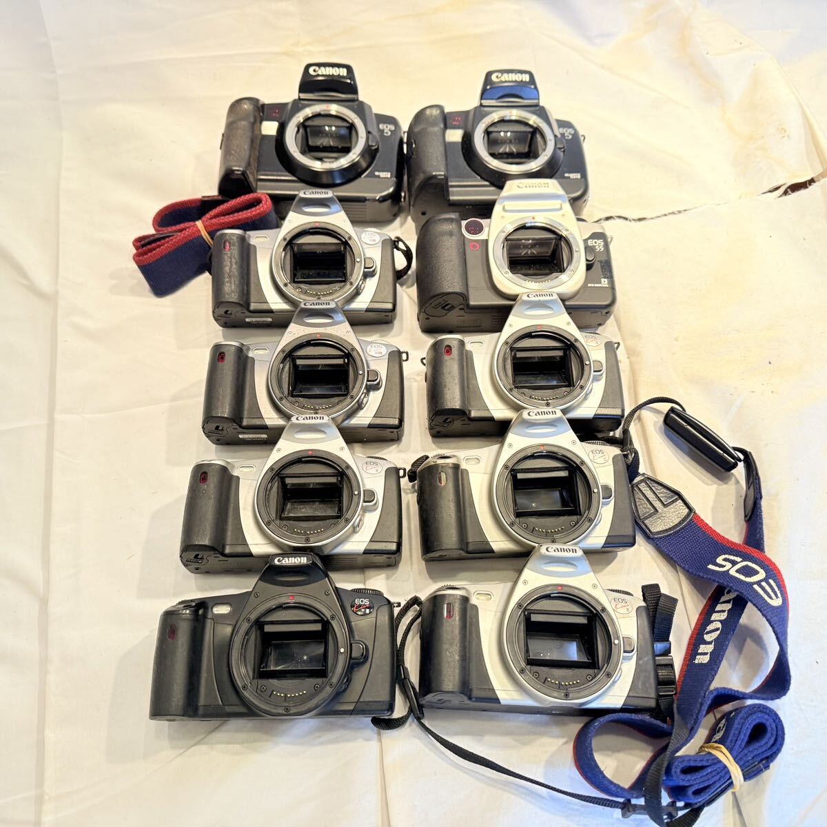 Yahoo!オークション -「canon eos55」(フィルムカメラ) (カメラ、光学