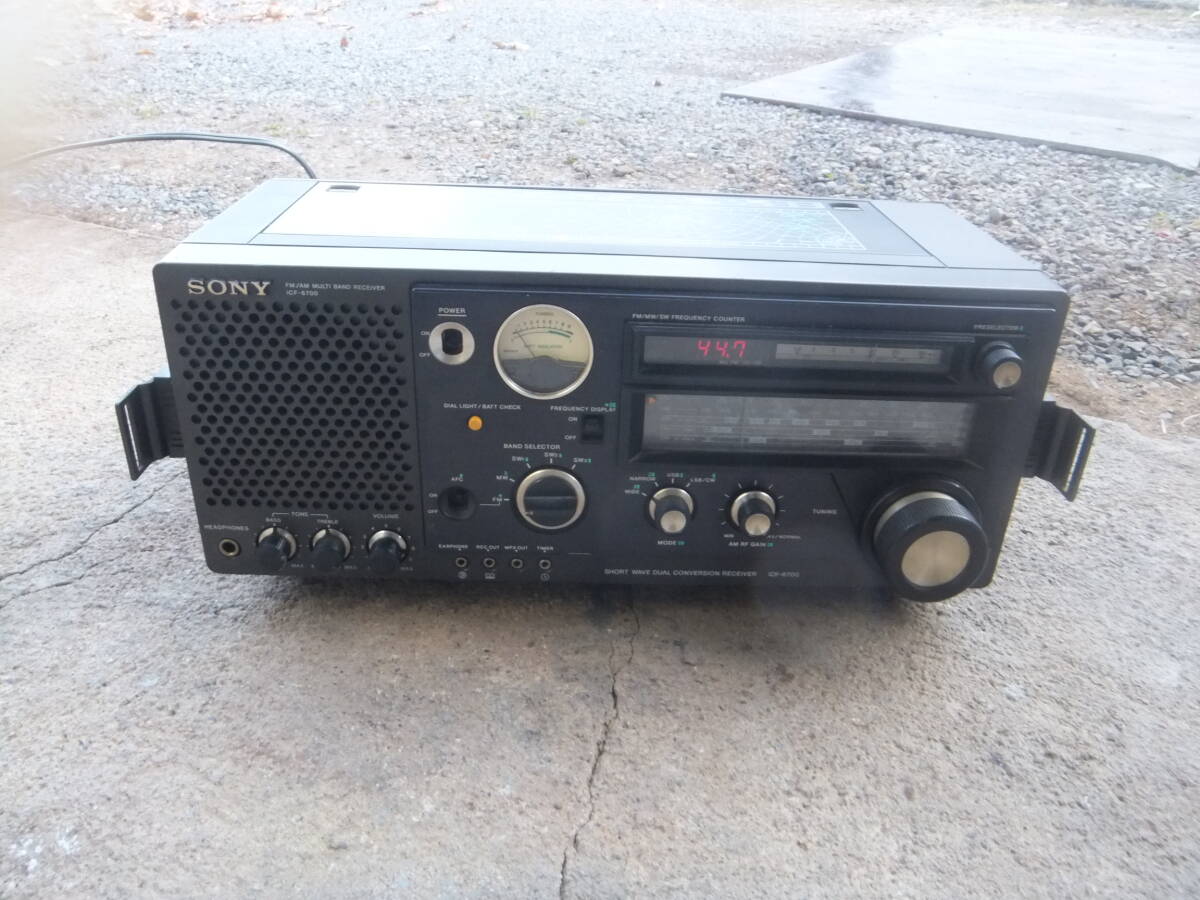 Yahoo!オークション - 「sony ラジオ icf-6700」オーディオ機器の落札