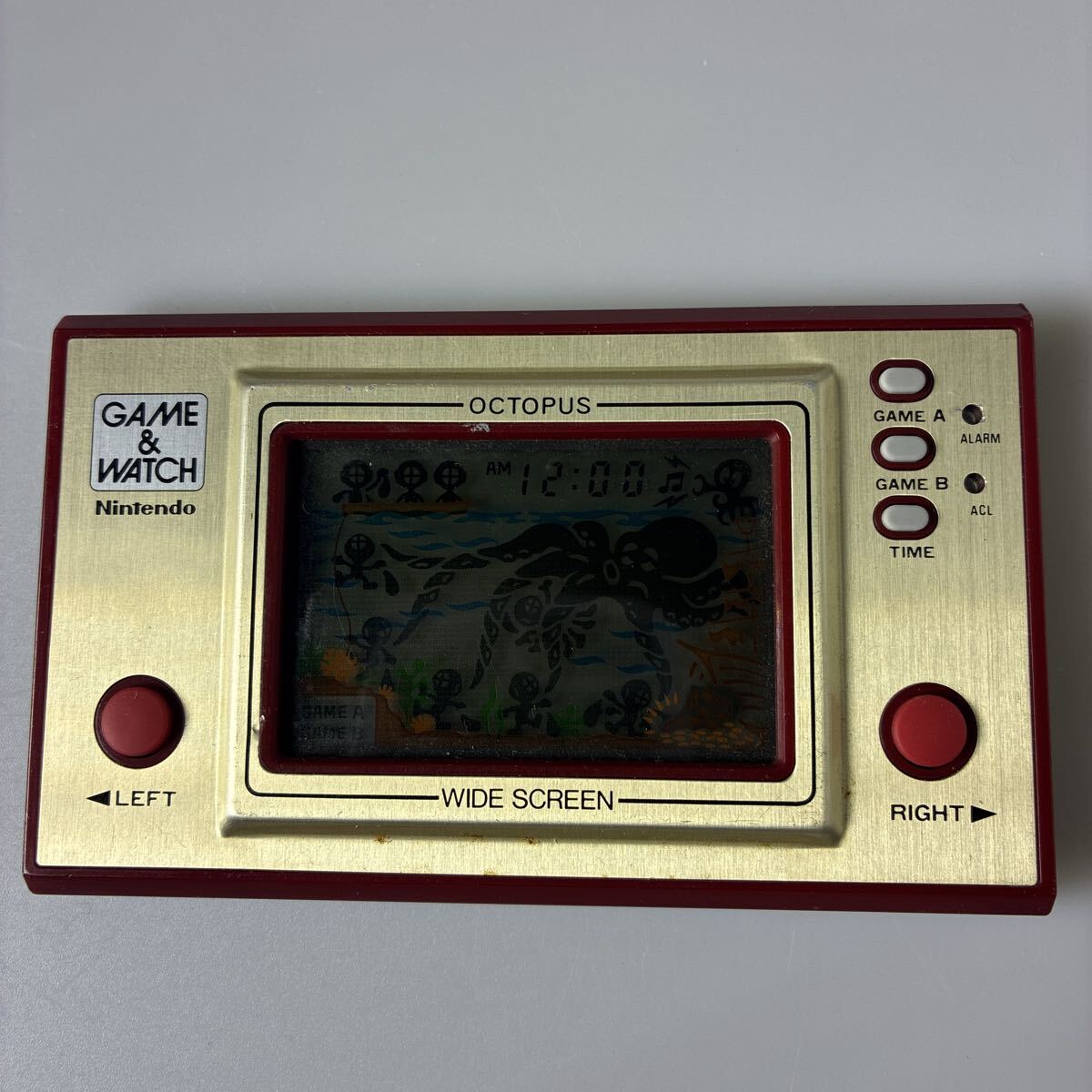 Yahoo!オークション -「ゲームウォッチオクトパス」(テレビゲーム