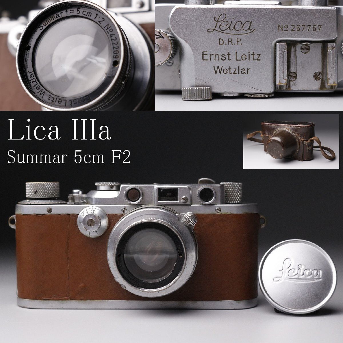 Yahoo!オークション - 「ライカ iiia」の落札相場・落札価格