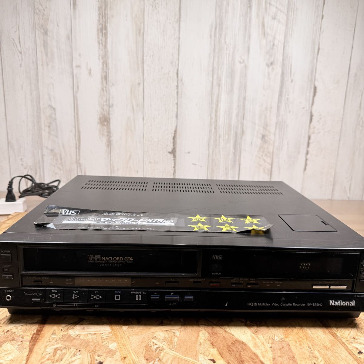 Yahoo!オークション -「ナショナルnational」(VHSビデオデッキ