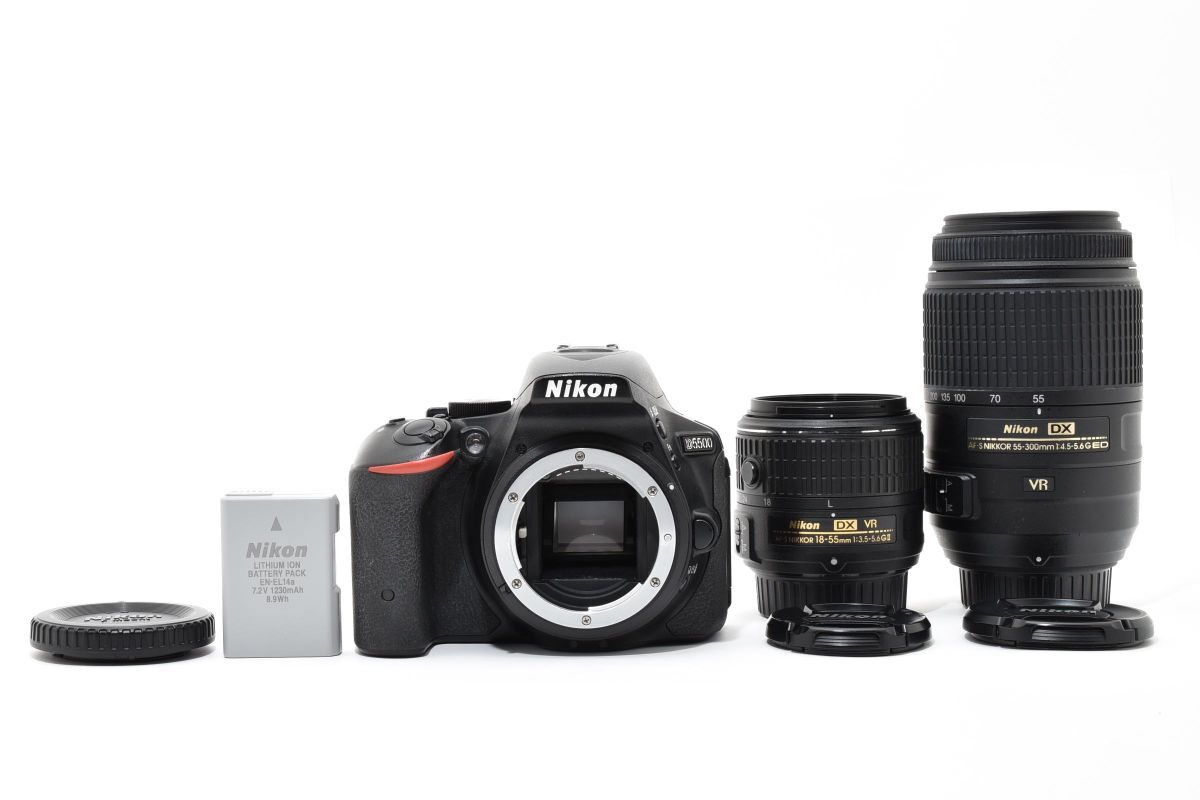 Yahoo!オークション -「nikon d5500 ダブルズームキット」の落札相場