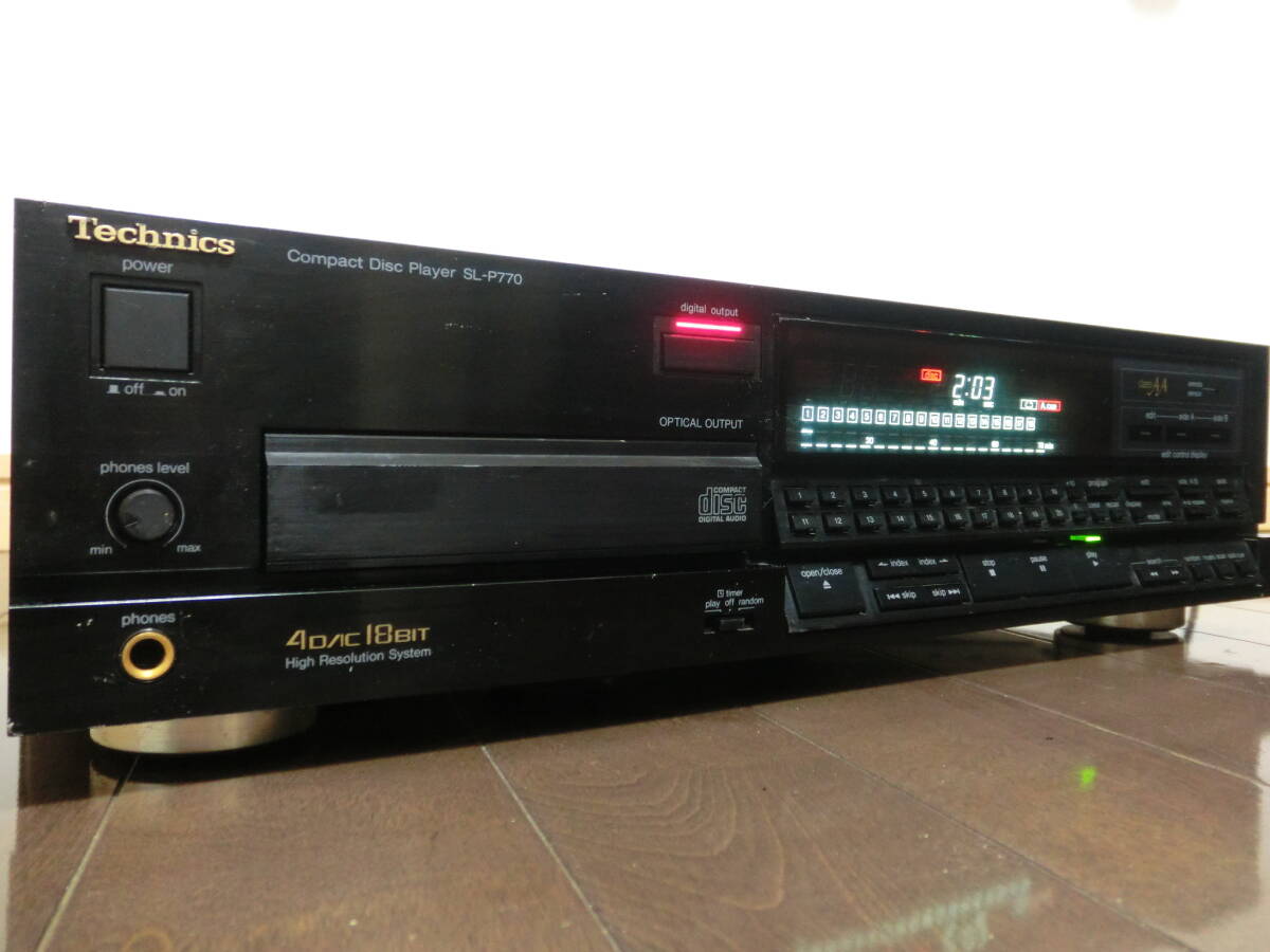 Yahoo!オークション -「technics sl-p770」の落札相場・落札価格