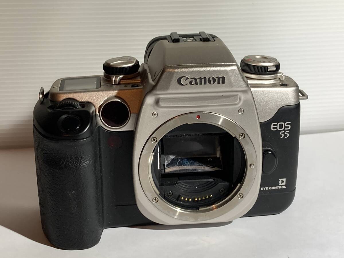 Yahoo!オークション -「canon eos55」(フィルムカメラ) (カメラ、光学